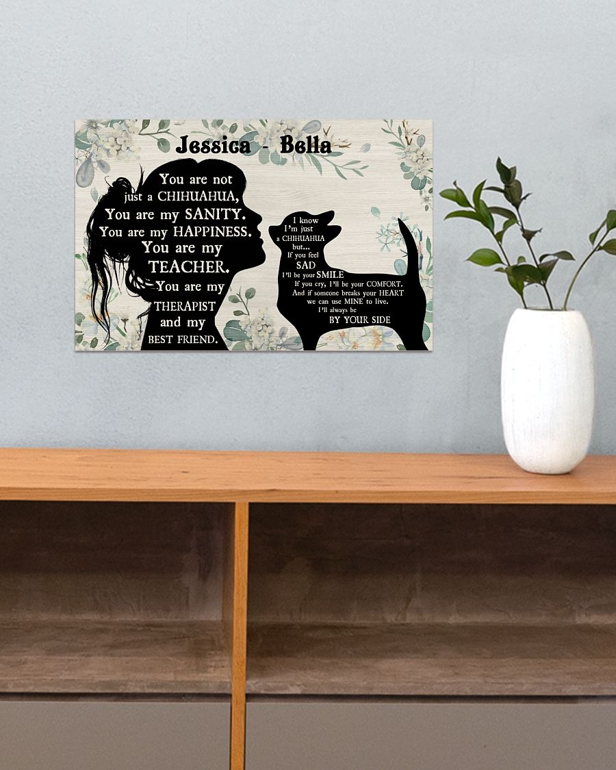 You are not just a Chihuahua custom name poster2
