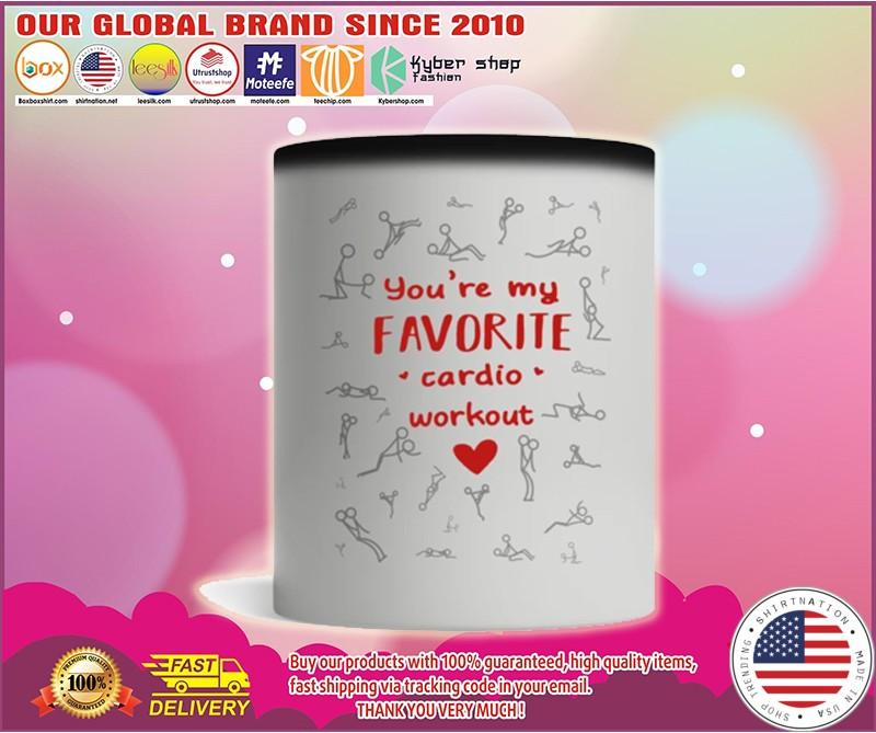 You're my favorite cardio workout Valentine mug