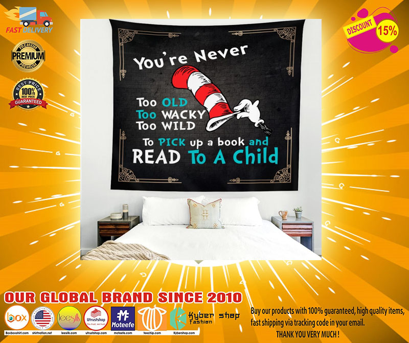 Youre never too old tapestry2