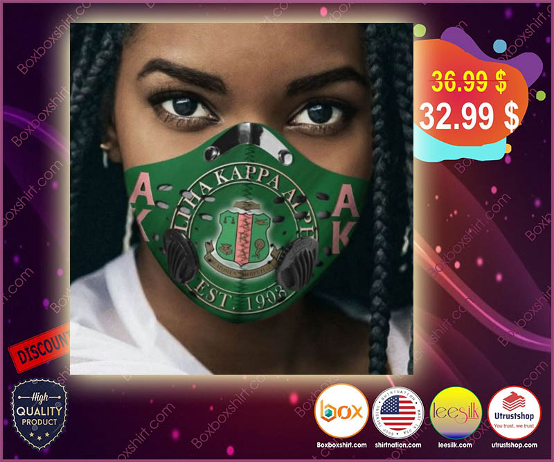 Alpha Kappa Alpha face mask