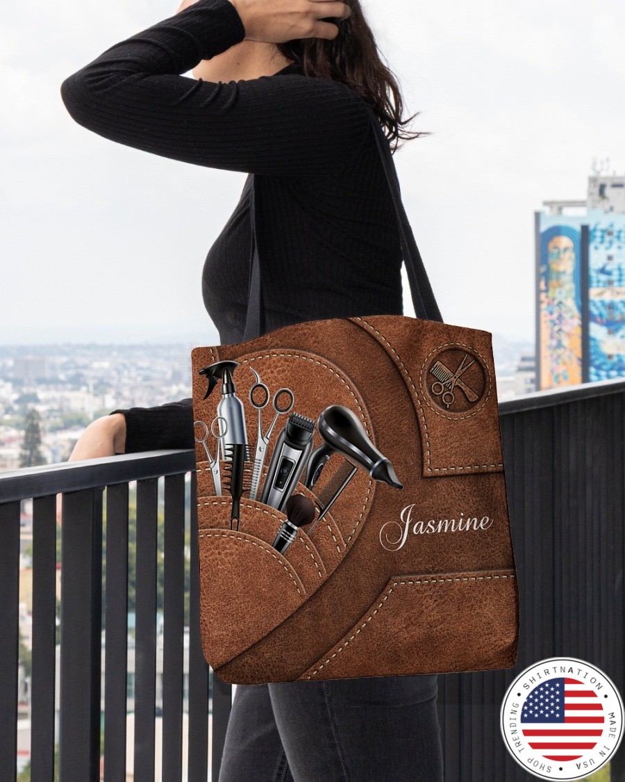 hairstylist tools tote bag custom text 39778 1