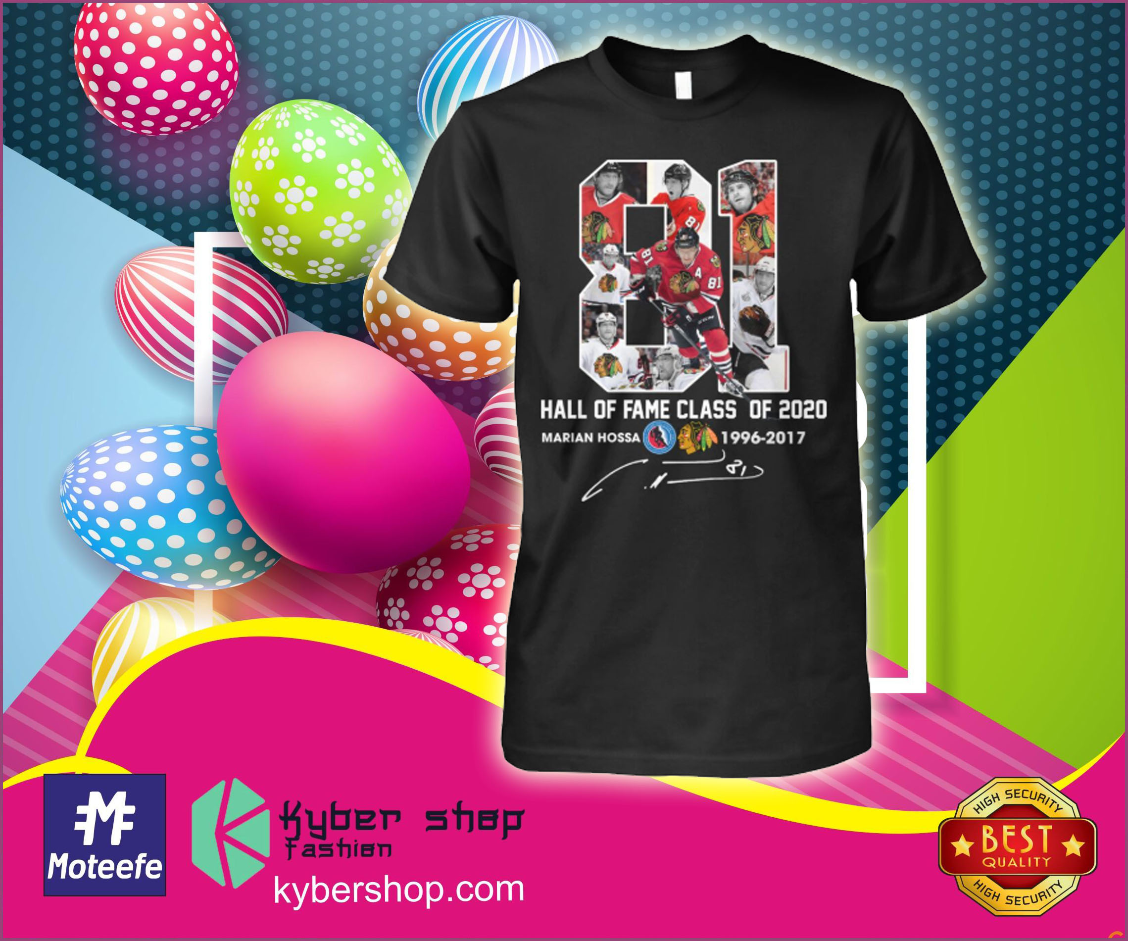 hall of fame class of 2020 marian hossa shirt