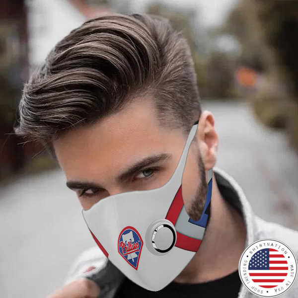 Philadelphia phillies face mask