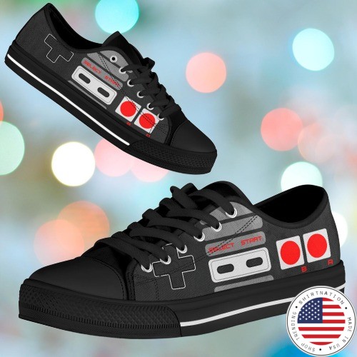 Game controller low top shoes