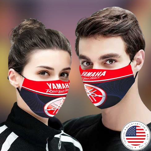 Yamaha Revs your Heart face mask