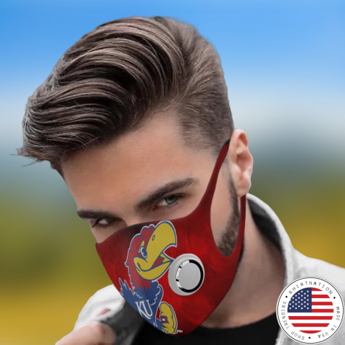 Kansas Jayhawks Face Mask