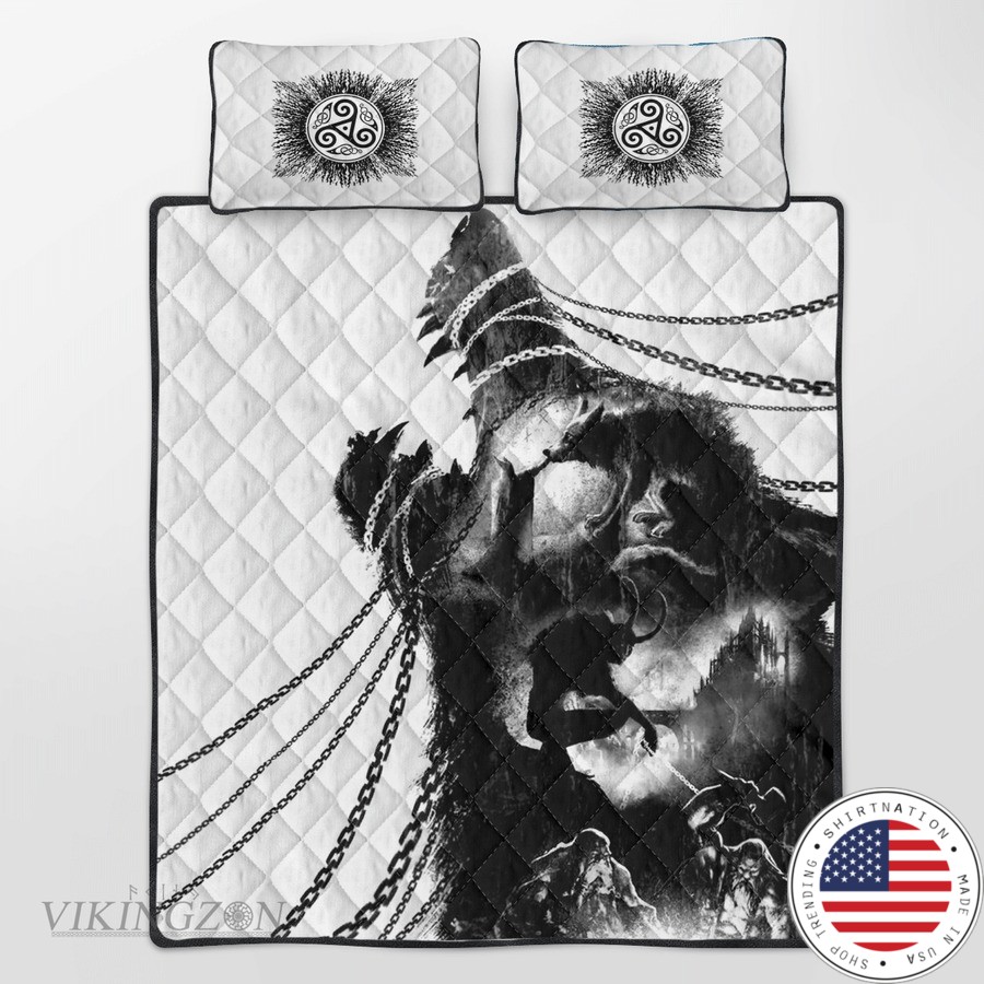viking and wolf beeding set 39783 1