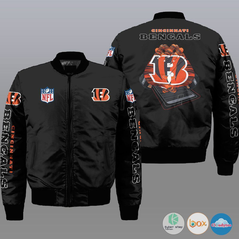 NFL Cincinnati Bengals 3d Bomber Jacket