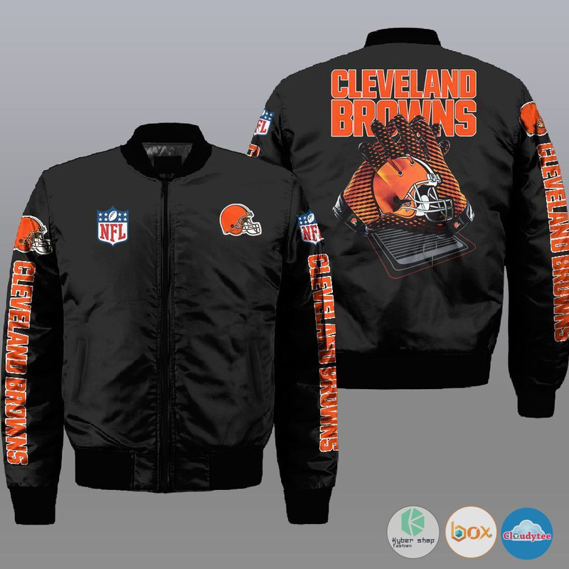 NFL Cleveland Browns 3d Bomber Jacket