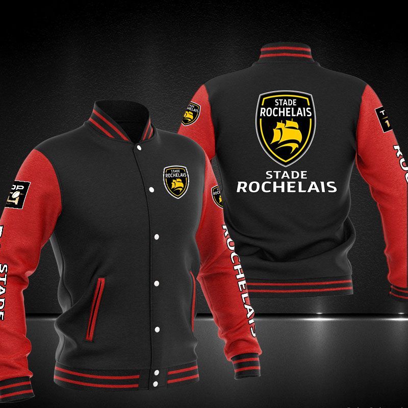 Stade Rochelais baseball jacket 1 2