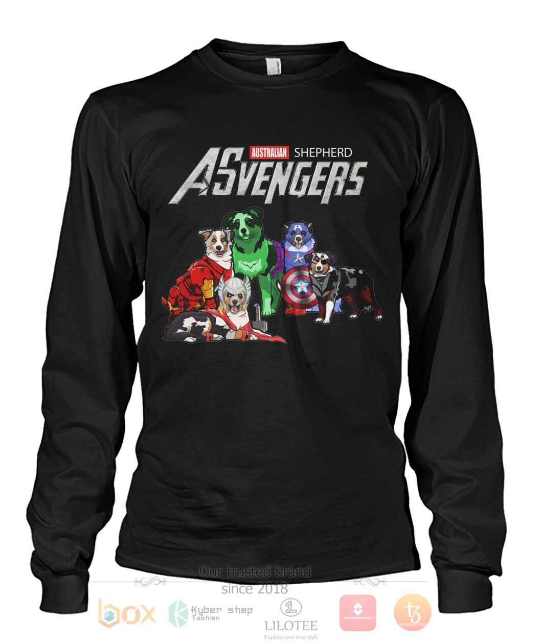 Australian Shepherd Asvengers 3D Hoodie Shirt