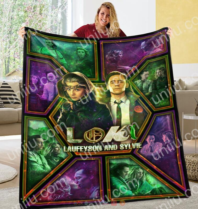 Avengers Couple Loki Laufeyson And Sylvie Blanket