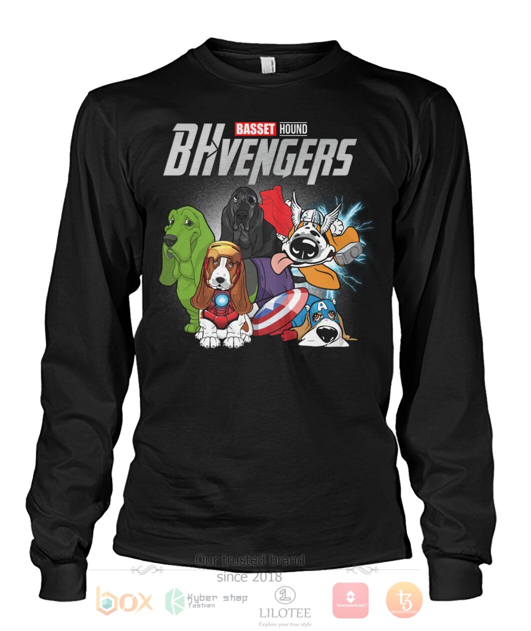 Basset Hound Bhvengers 3D Hoodie Shirt