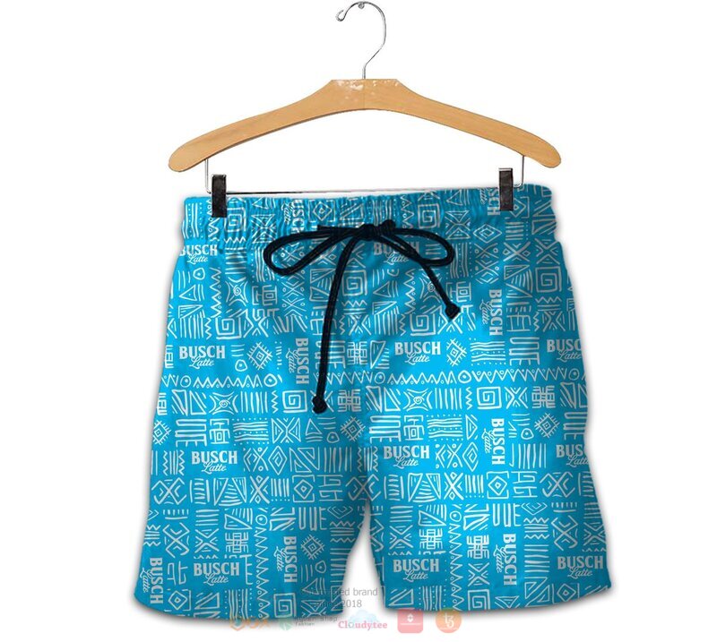 Busch Latte Blue Beach Short