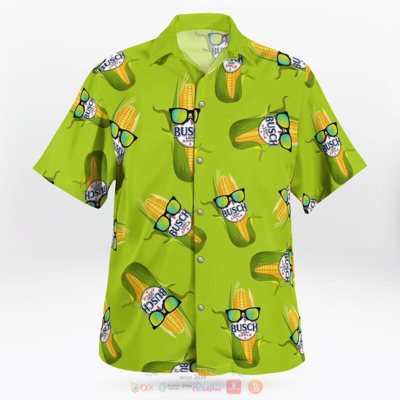 Busch Light Apple Corn Hawaiian Shirt 1