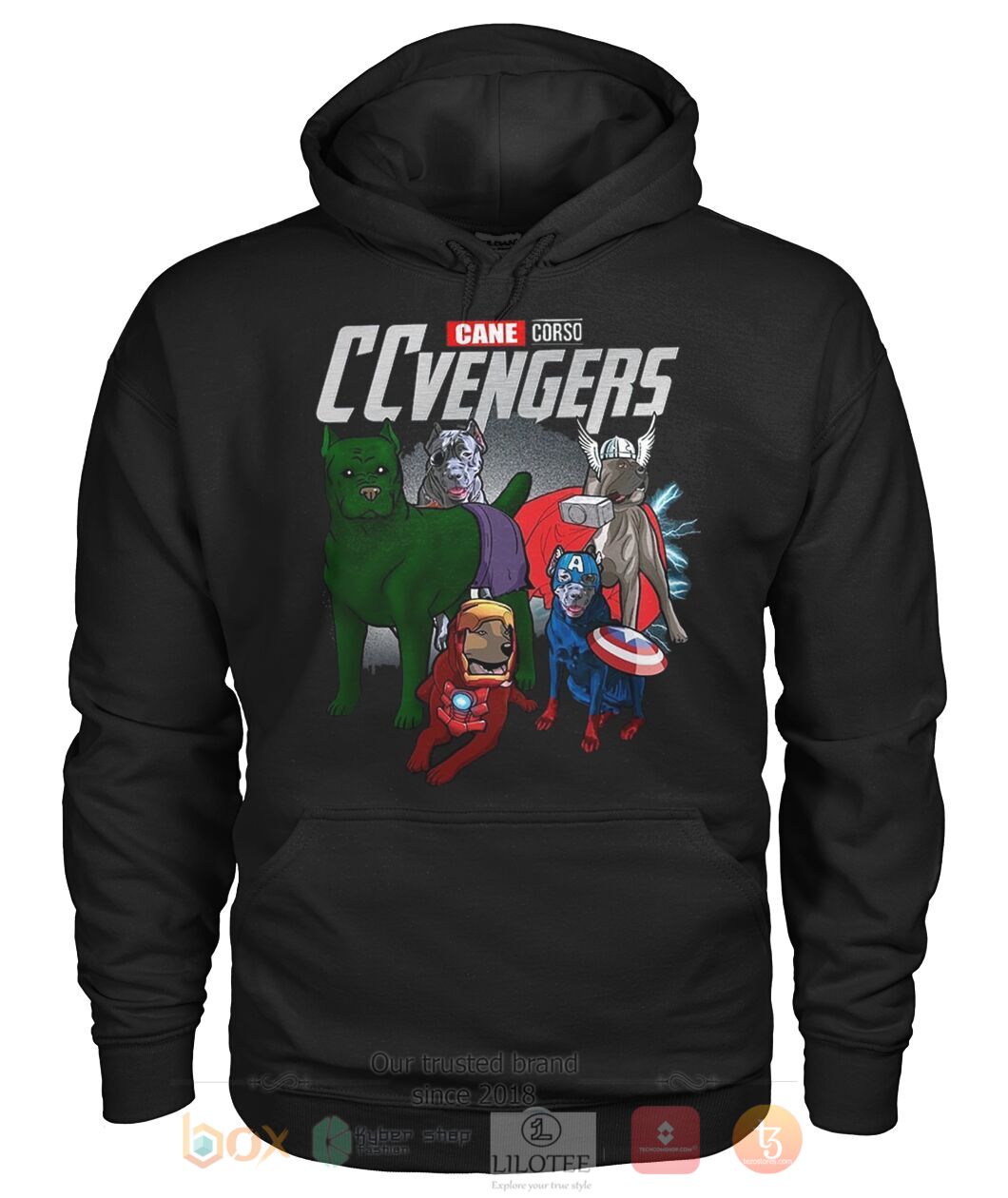 Cane Corso Ccvengers 3D Hoodie Shirt 1