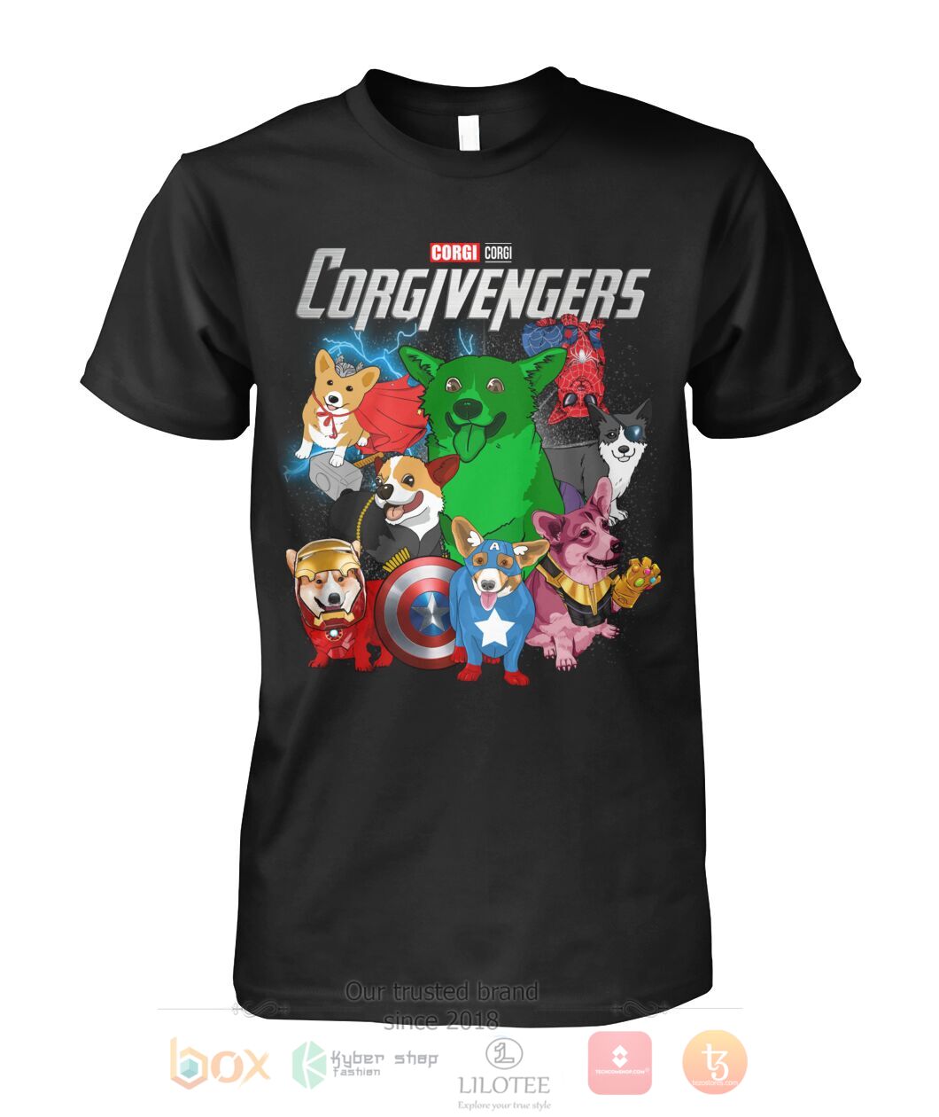 Corgivengers 3D Hoodie Shirt