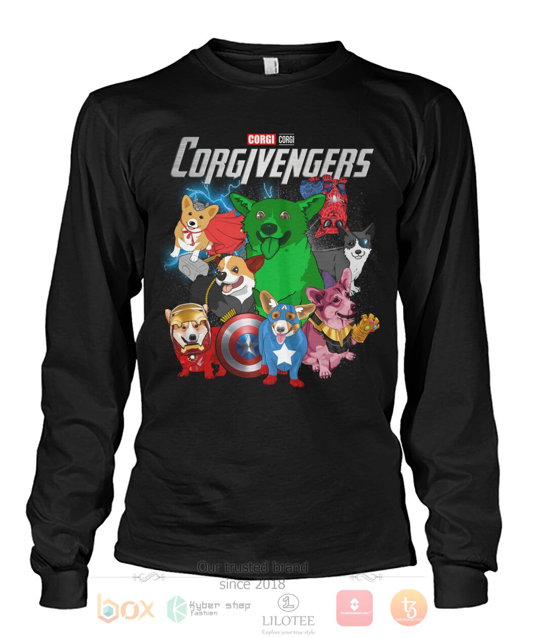 Corgivengers 3D Hoodie Shirt 1