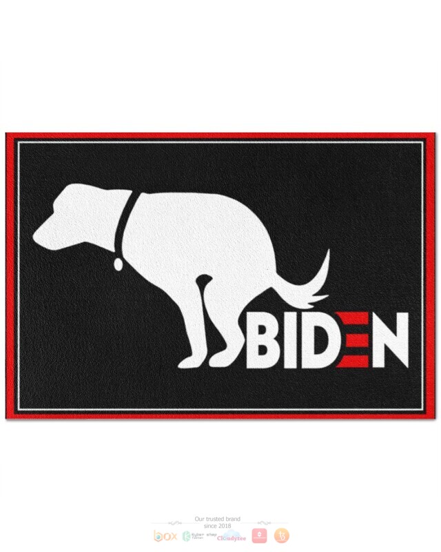 Dog Biden poop Doormat