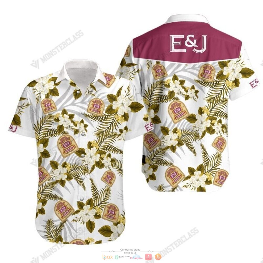 EJ Tropical Plant Hawaiian Shirt Shorts