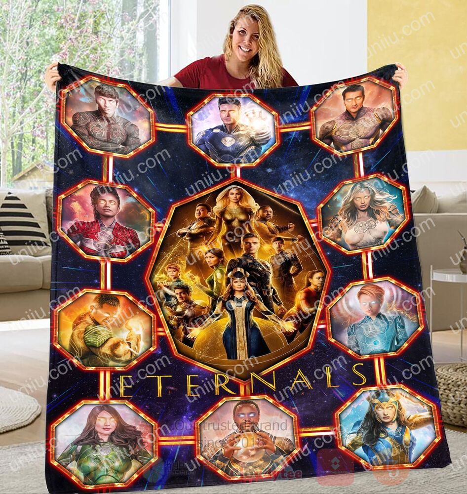 Eternals Super Here Blanket 1