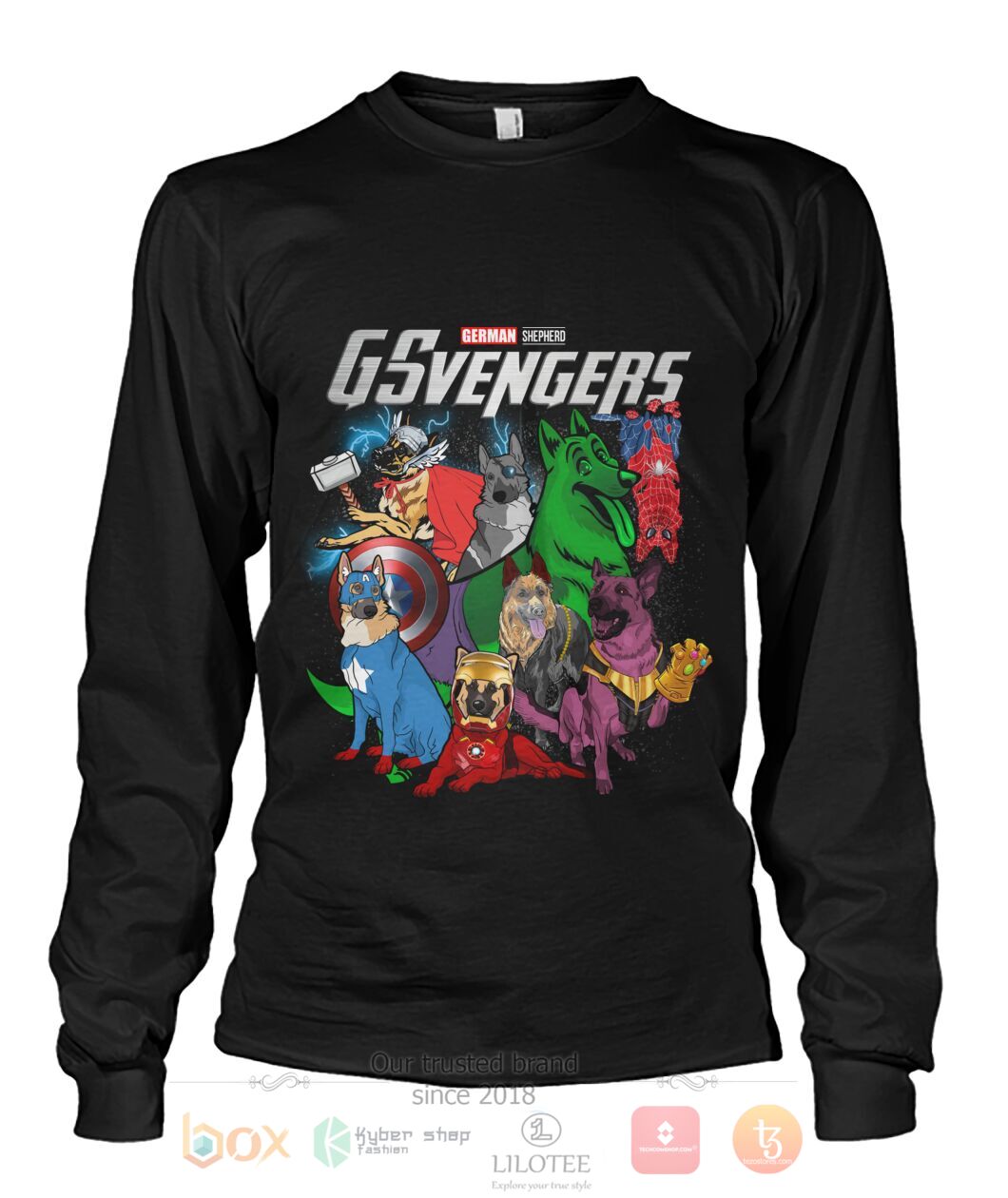 German Shepherd Gsvengers 3D Hoodie Shirt