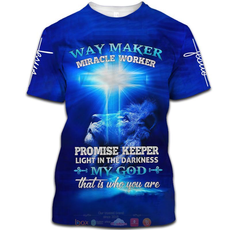 God Lion Promise keeper light in the darkness 3d shirt hoodie 1 2 3