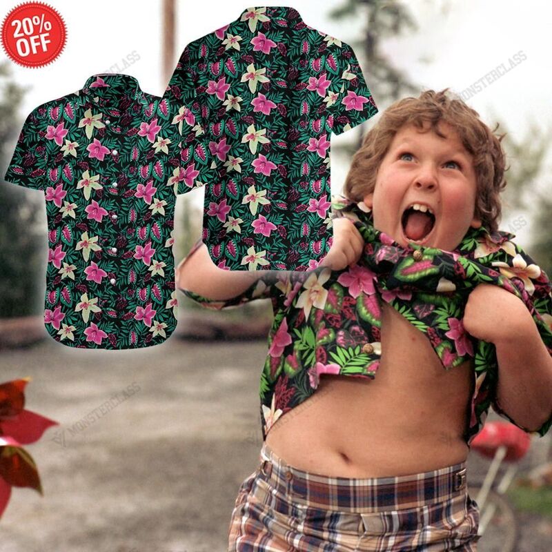 Goonies Chunk Truffle Shuffle Hawaiian Shirt Short