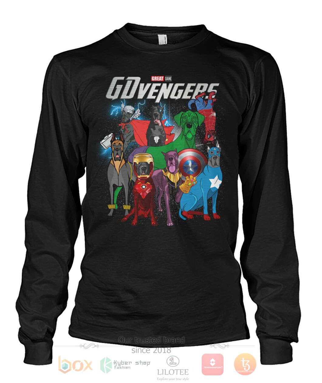 Great Dane Gdvengers 3D Hoodie Shirt