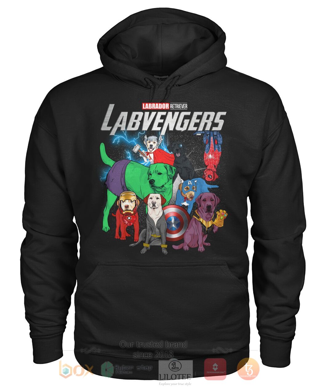 Labrado Retriever Kabvengers 3D Hoodie Shirt 1