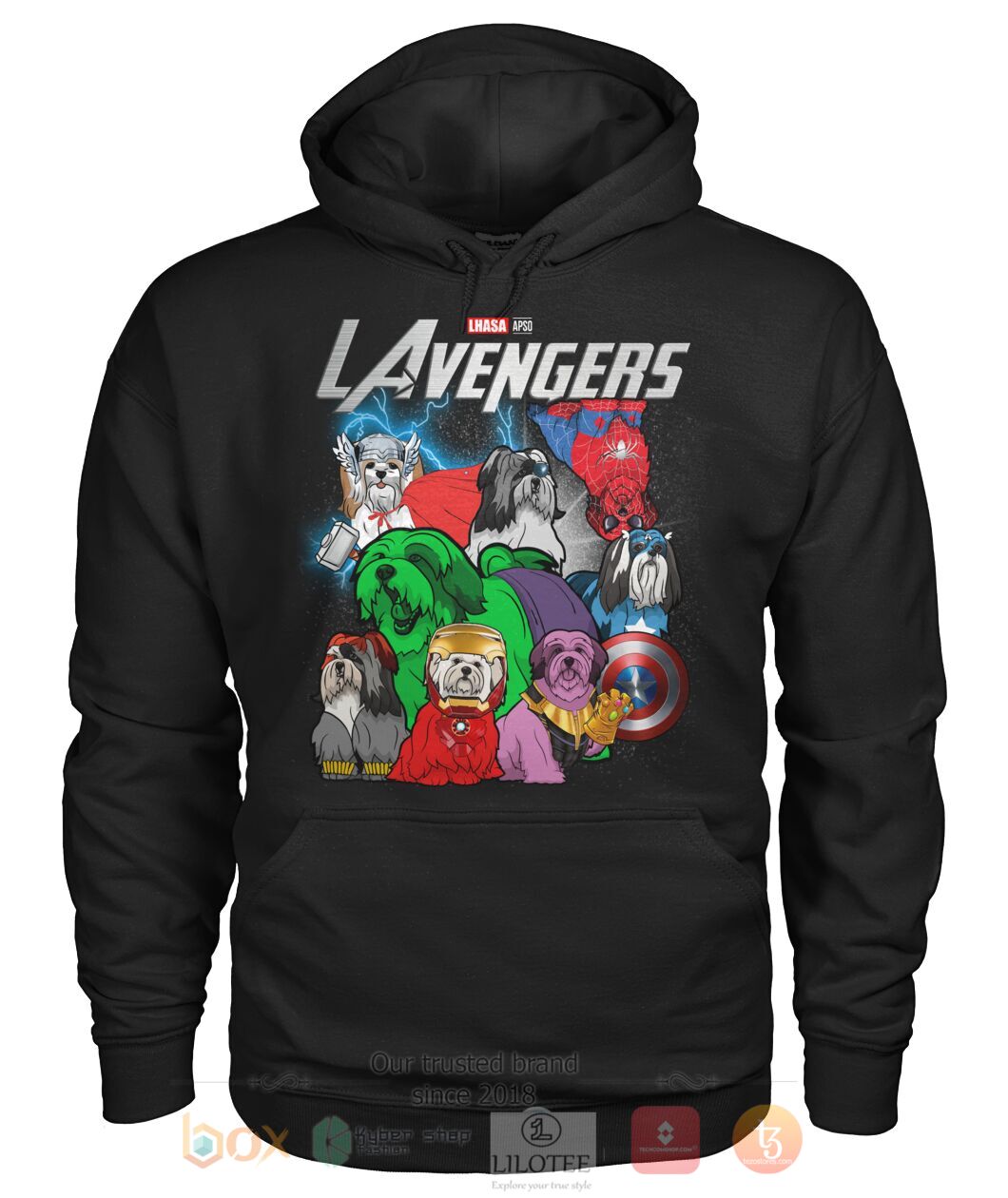 Lhasa Apso Lavengers 3D Hoodie Shirt 1