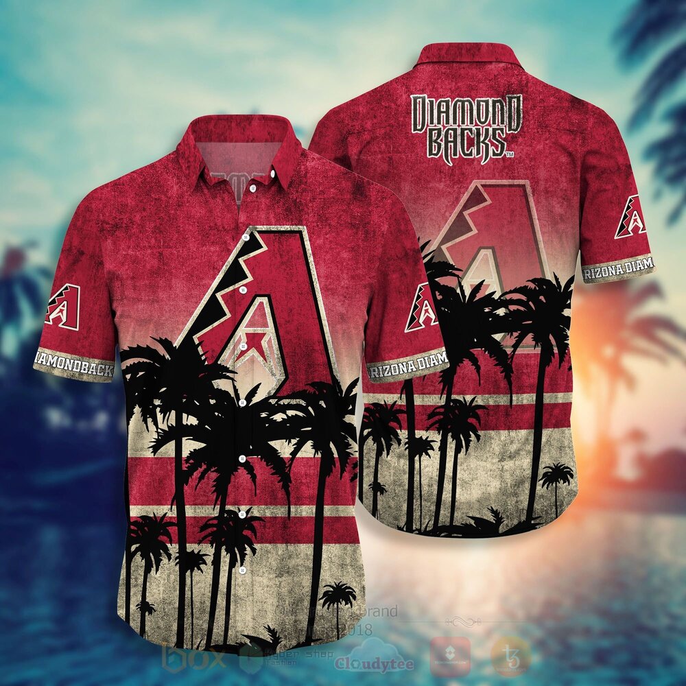 MLB Arizona Diamondbacks Hawaiian Shirt Short