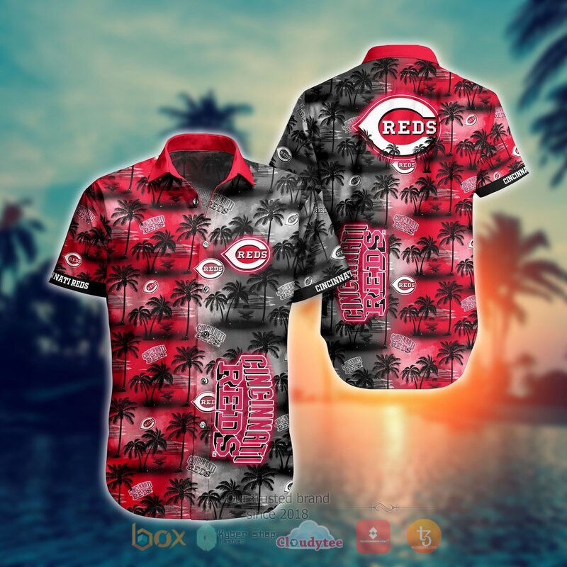 MLB Cincinnati Reds Coconut Hawaiian shirt Short