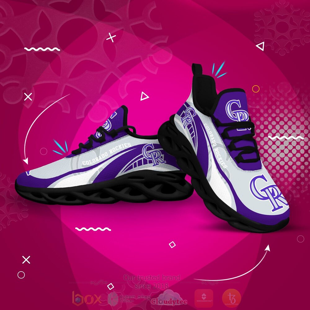 MLB Colorado Rockies Clunky Max Soul Shoes 1 2 3