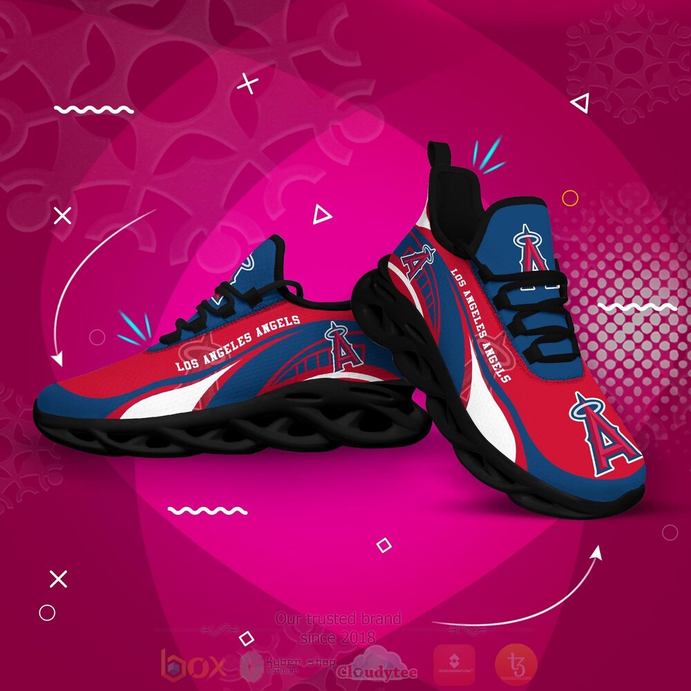 MLB Los Angeles Angels of Anaheim Clunky Max Soul Shoes 1 2 3