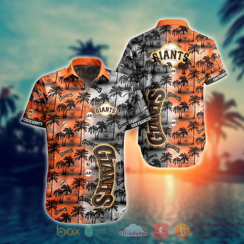 MLB San Francisco Giants Coconut Hawaiian shirt Short