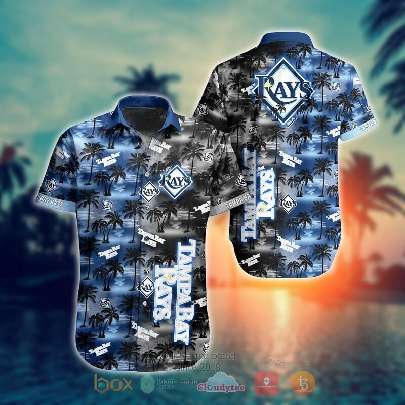 MLB Tampa Bay Rays Coconut Hawaiian shirt Short