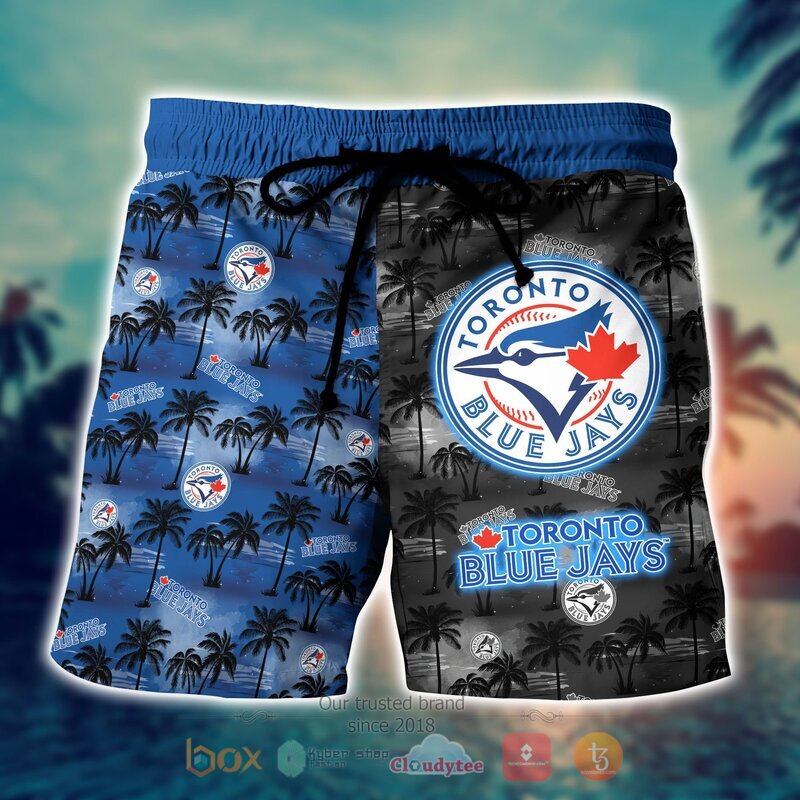 MLB Toronto Blue Jays Coconut Hawaiian shirt Short 1 2 3