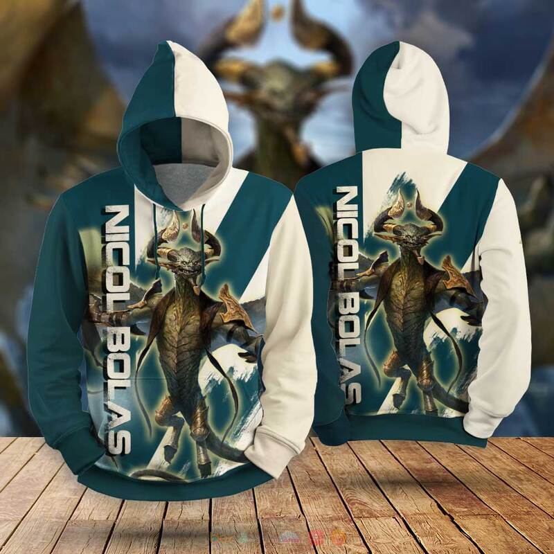 Magic The Gathering Nicol Bolas 3d hoodie