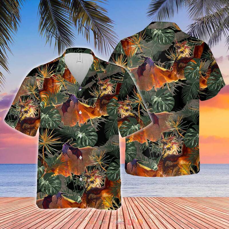 Magic The Gathering Ur Dragon Hawaiian shirt