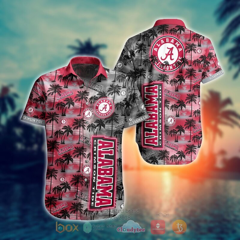 NCAA Alabama Crimson Tide Coconut Hawaiian shirt Short