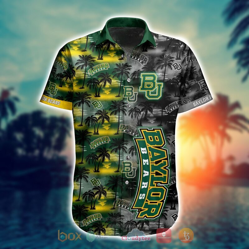 NCAA Baylor Bears Coconut Hawaiian shirt Short 1