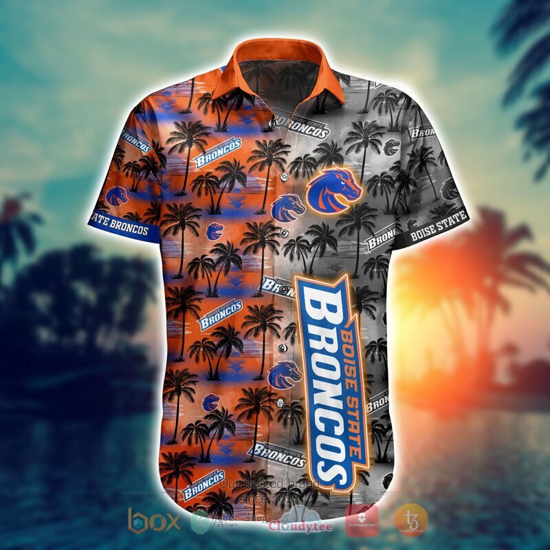 NCAA Boise State Broncos Coconut Hawaiian shirt Short 1