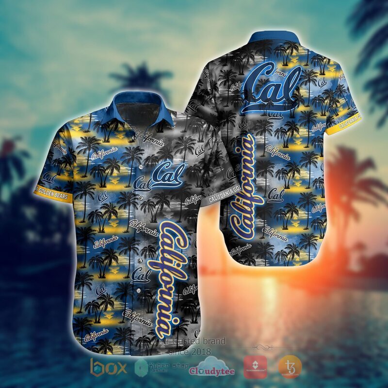 NCAA California Golden Bears Coconut Hawaiian shirt Short