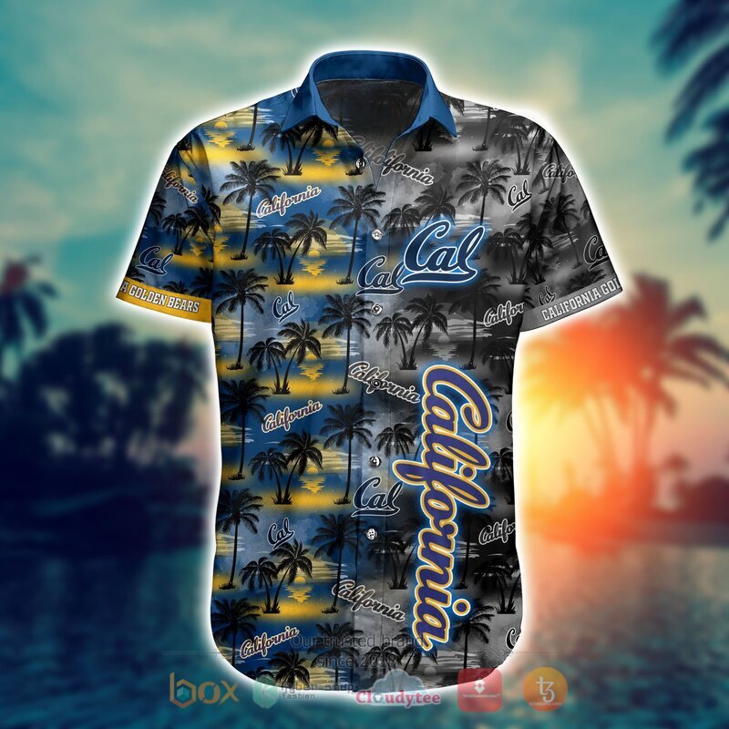 NCAA California Golden Bears Coconut Hawaiian shirt Short 1