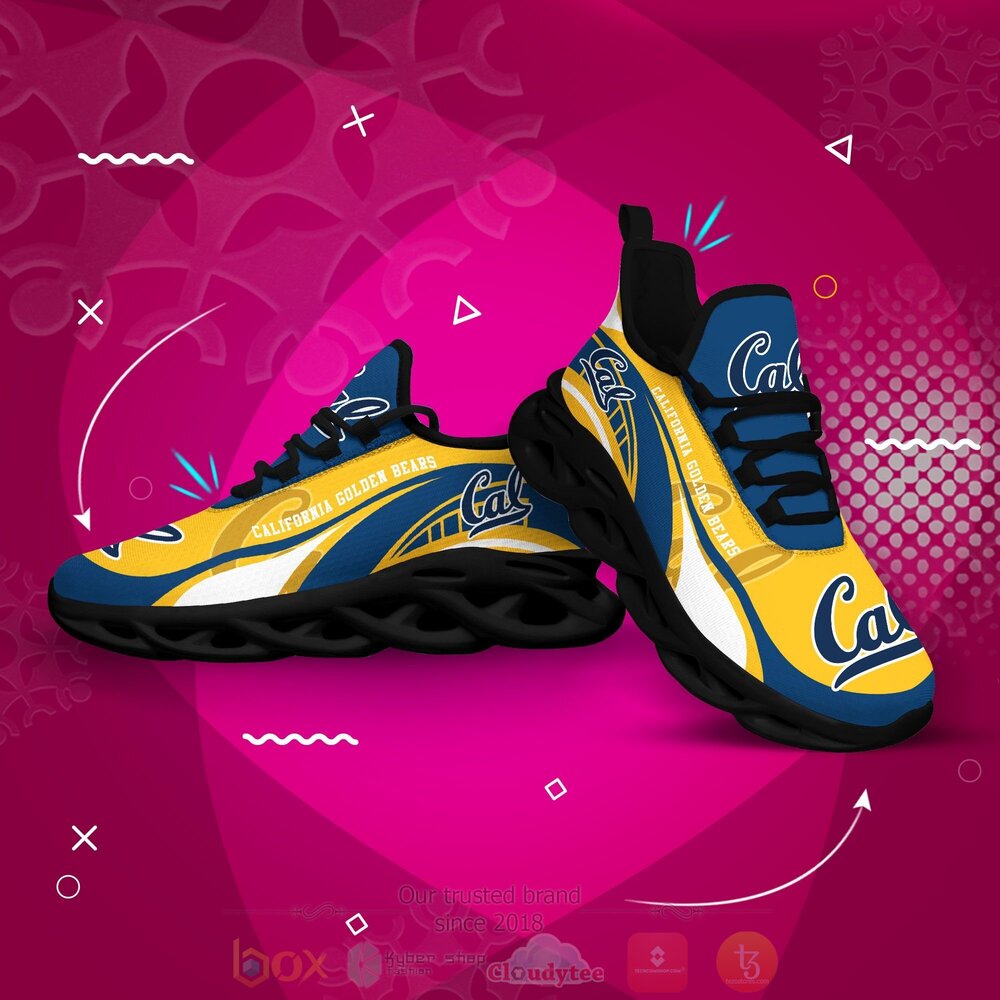 NCAA California Golden Bears football Clunky Max Soul Shoes 1 2 3