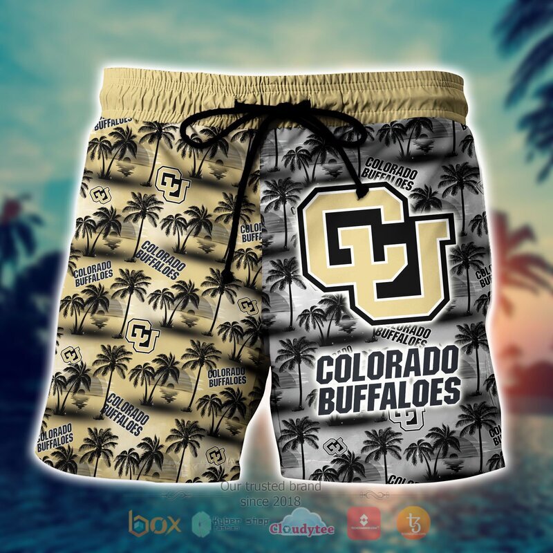 NCAA Colorado Buffaloes Coconut Hawaiian shirt Short 1 2 3