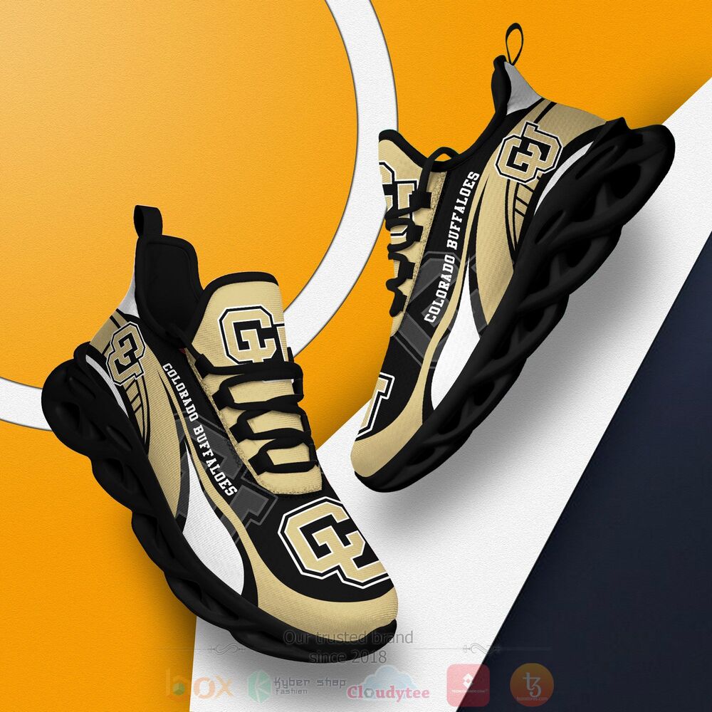 NCAA Colorado Buffaloes football Clunky Max Soul Shoes 1 2 3