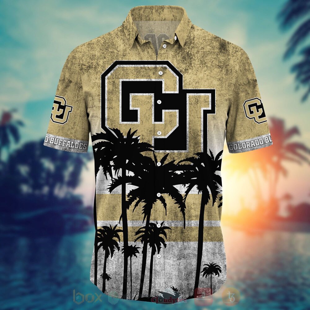 NCAA Colorado Buffaloes football Hawaiian Shirt Short 1 2