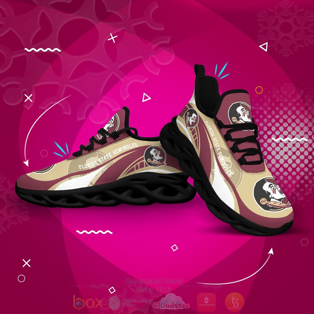 NCAA Florida State Seminoles football Clunky Max Soul Shoes 1 2 3